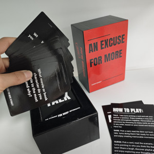 Giochi di <span class=keywords><strong>Carte</strong></span> Personalizzati Stampati in Fabbrica, Gioco da Tavolo per Adulti con <span class=keywords><strong>Carte</strong></span> da Bere - Product Image 4