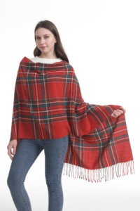BLUE PHOENIX Tartan Edinburgh Decke Acryl Classic Plaid Checker weiches Kaschmir fühlen sich leicht dünn für Sofa <span class=keywords><strong>Couc</strong></span> - Product Image 5