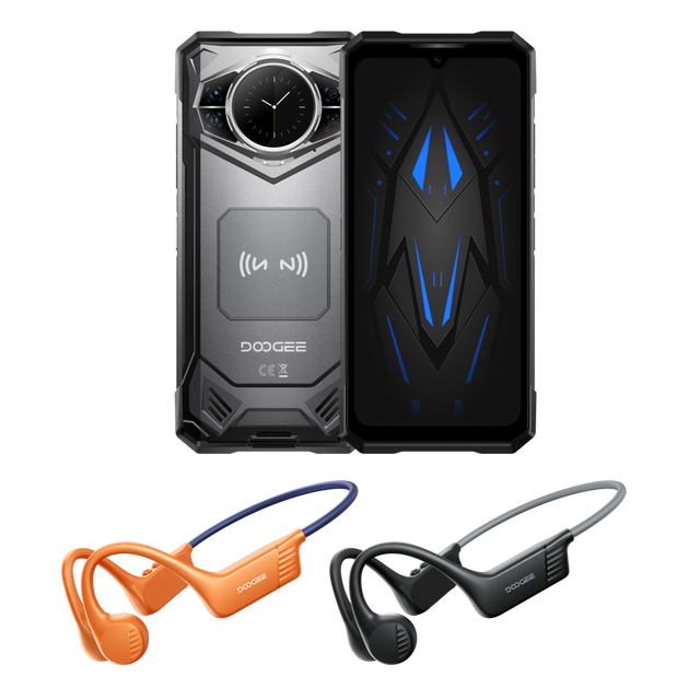 Doogee Rugged Smartphone Android 16 Night Vision Mian 100MP 12+256GB 10100mAh 5G Doogee Mobile Phone Doogee S200 VIP