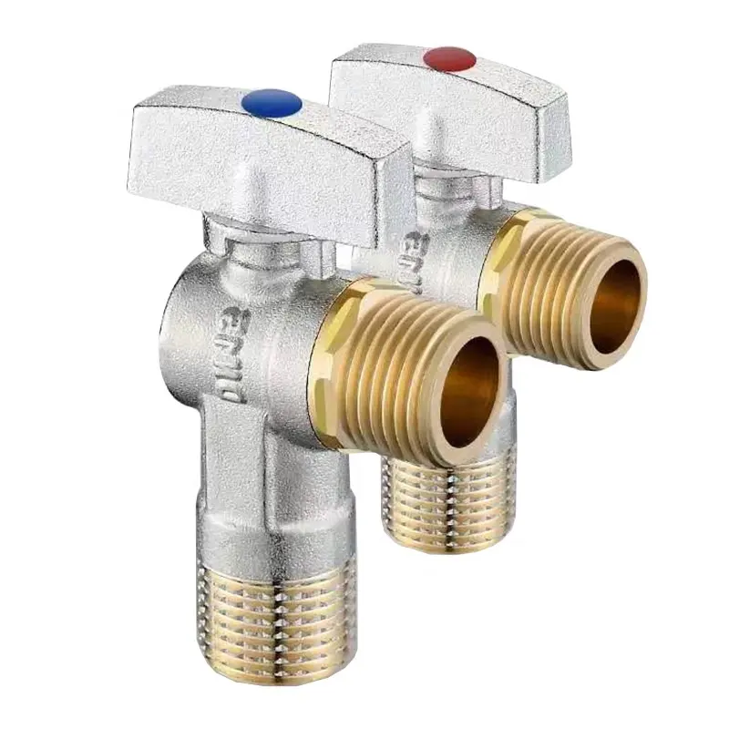 1/2inch 3/4inch Full copper ball core large flow angle valve water heater wall-hanging stove available Triangle valve