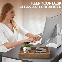 Collection de plateaux de rangement en bois pour documents, éco-responsable, pour magazines, dossiers et classeurs – Meilleures ventes
