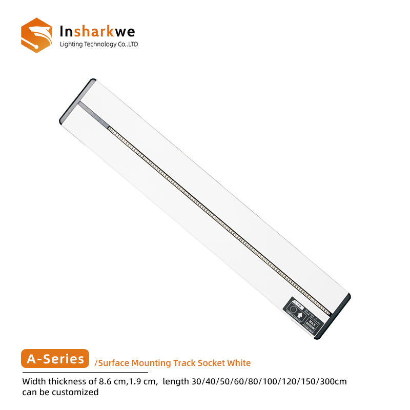 A Track White Surface Mounted (Classic)