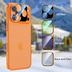Protector Magnético para Lentes <span class=keywords><strong>de</strong></span> Cámara para iPhone 17 Pro Max, Accesorios para Celulares, Filtro CPL UV ND para iPhone 17 Pro - Product Image 1