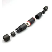 Konektor Kabel Jaringan RJ45 Tahan Air Vicenray IP67 untuk Adaptor Coupler LAN Luar Ruangan, Kompatibel dengan Cat5 6 7 8P8C