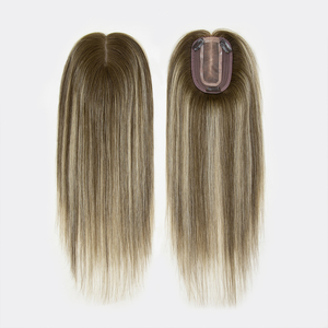 วิกผมมินิแบบใหม่ปี 2026 ผมแท้สีบลอนด์ยุโรป  ฐานผ้าไหม  ปิดผมบางบริเวณหน้าศีรษะ  ฐานลูกไม้แบบอิตาลี 3*5  แบบลูกไม้ด้านหน้า/แบบลูกไม้เต็มศีรษะ สำหรับผู้หญิง - Product Image 1