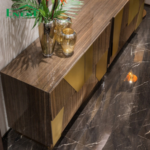 <span class=keywords><strong>Credenza</strong></span> Geometrica di Lusso Italiana, Mobili da Cucina Moderni in Oro, <span class=keywords><strong>Credenza</strong></span> in Legno di <span class=keywords><strong>Design</strong></span> per Sala da Pranzo di Villa - Product Image 4