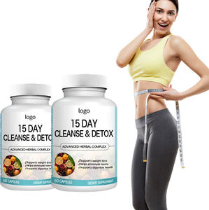 15 יום ניקוי ו ניקוי קפסולות סופר רזה תיאבון מדכא מהר לוס שוקל כמוסות טבעוני - Product Image 6