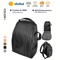 Usine personnalisé appareil photo sac à dos DSLR SLR trépied sangle antivol étanche photographes caméra sac à dos