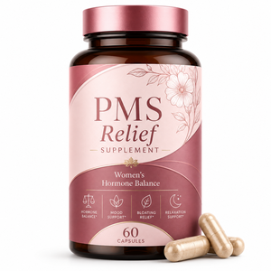 อาหารเสริมธรรมชาติสำหรับผู้หญิง ช่วยปรับสมดุลฮอร์โมน PMS วิตามินบี 6 สารสกัดจากผลชะเทียบีร์ ตงไคว 60 แคปซูล บรรเทาอาการอารมณ์แปร ท้องอืด และเสริมภูมิคุ้มกัน - Product Image 1