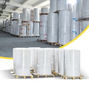 Factory Manufacture Top Coated Thermal Label Raw Materials Jumbo <b>Roll</b> 1530mm 1080mm Waterproof Free Slitting - Product Image 1