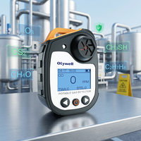 Alarm Gas Portabel Intrinsik Aman Tahan Air IP68 Sensor Gas Ozon CO CH4O CH3SH C2H7H8 untuk Area Pertambangan Anti Ledakan