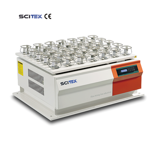 SCITEK Agitateur de microplaques 4 plaques de culture Microwell 200 ~ 1500 tr/min Incubateur de bureau à agitation à grande vitesse OEM Garantie de 2 ans - Product Image 4