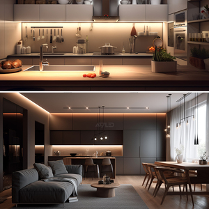 Big PCB 30mm Cri90 DC24V 3000K 4000K 6500K Dot Free Flexible Cob Led <b>Strip</b> for Decoration Ceiling Cabinet - Product Image 6