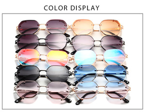 5319 Fashion Sunglasses Men Metal Thick <b>Edge</b> <b>Square</b> Sun Glasses Designer Trendy Sunglasses 2023 - Product Image 4