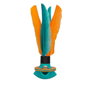 Kick Feather Shuttlecocks Bádminton Tamaño grande 22CM Original China Jianzi Shuttlecock - Product Image 6
