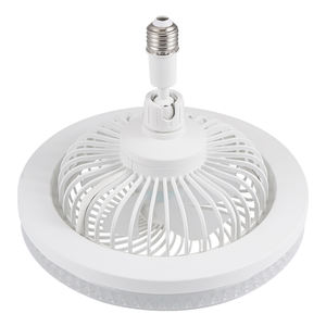 Tête de lampe télécommandée RGB E27 Ventilateur de plafond universel pour étude/dortoir pour éclairage photographique de salon - Product Image 3