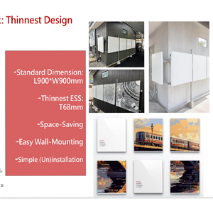 ระบบจัดเก็บพลังงานลิเธียมไอออนแบบติดผนัง ไม่ใช้ไฟฟ้าจากระบบสาธารณะ พร้อมแรงดันไฟฟ้า 102.4V และกำลังขับ 40-50KW - Product Image 2