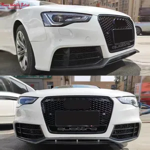 RS5 Front Bumper With Grill For Audi A5 Bumper S5 B8.5 Facelift RS5 Bod Ykit Bumper Audi A5 S5 B8.5 2012 2013 2014 2015 2016