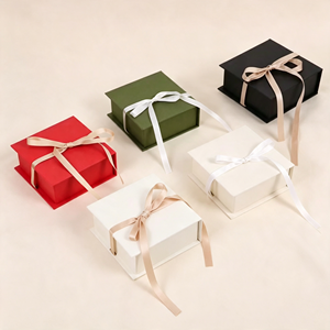Square Flip-Top Jewelry Packaging Box with Customizable Logo-Gift Box for Bracelets <b>Rings</b> & Small Jewelry <b>Storage</b> - Product Image 3