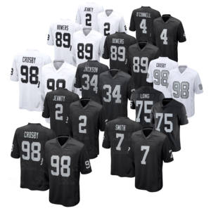 2026 नए 98 मैक्स क्रॉबी <span class=keywords><strong>2</strong></span> आशटन जेन्टी 89 # गेंदबाजों 34 जैकसन 83 वालर 24 चार्ल्स वुडसन लास वेगास ने फुटबॉल शर्ट - Product Image 1