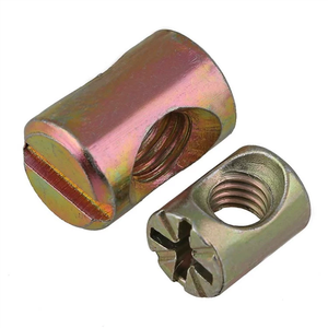 Tuercas de inserción para muebles con ranura cruzada, grado 4.8, 8.8, 10.9, 12.9, <span class=keywords><strong>en</strong></span> stock - Product Image 3