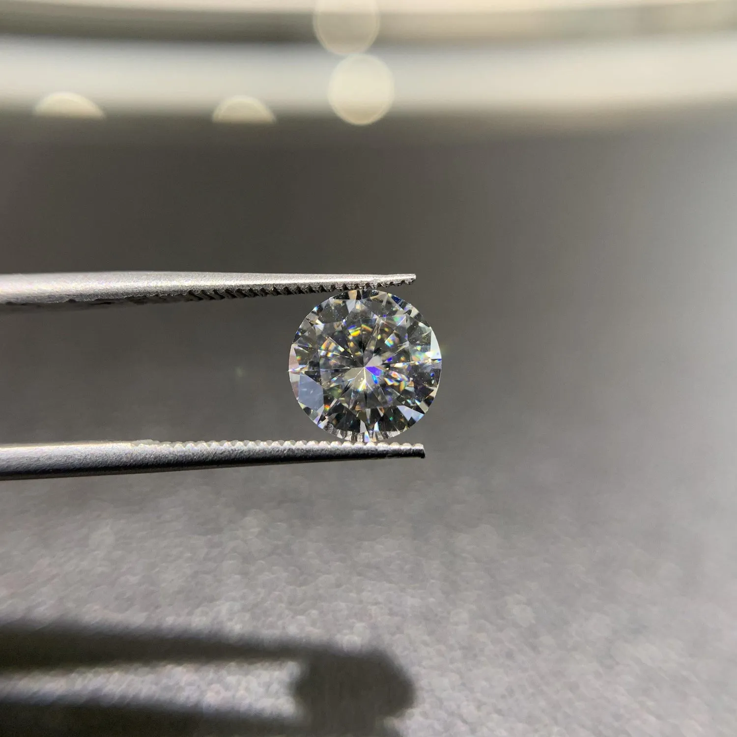 HPHT lose Steine 1,51 ct F Farbe WENN Klarheit GIA-Zertifikat 7,3mm runder Brillant schliff erstellt synthetischen Diamant aus Labor anbau