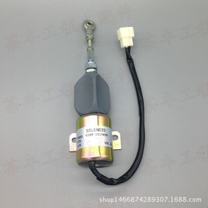 ยูชัย YC85 135 โซลินอยด์วาล์ว สวิตช์หยุดเครื่องยนต์ ตัดน้ำมันดีเซล 24VDC - Product Image 1