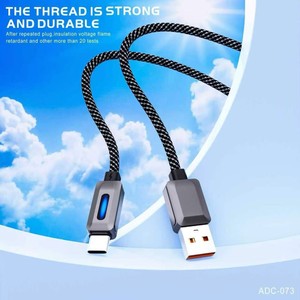 Type <b>C</b> Data <b>Cable</b> 1M Nylon Fast Charge For Mobile Phone <b>USB</b> <b>To</b> Type <b>C</b> - Product Image 4