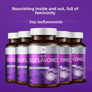 Kruidensupplementen Soja Isoflavonen Antioxidanten Druivenpitolie-extract Vitamine <span class=keywords><strong>E</strong></span> <span class=keywords><strong>Capsules</strong></span> voor Energieondersteuning 100 <span class=keywords><strong>Capsules</strong></span> voor - Product Image 2