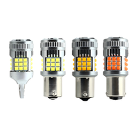 1156 1157 T20 LED clignotants lumière Blanc Rouge Ambre 1157 BAY15D ampoule led led P21W BA15S ampoule de frein de voiture