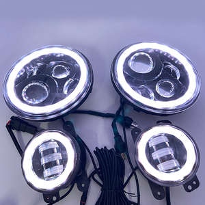 ไฟหน้า LED RGB ขนาด 7 นิ้ว รุ่น ADT สำหรับ JT JL JK พร้อมไฟตัดหมอกแบบไดนามิกหลายสี ไฟหน้า JK RGB - Product Image 6