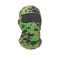 Balaclava tactique d'été respirante et imperméable unisexe, masque de protection contre la poussière et le soleil pour le plein air, masque de sport avec logo imprimé tête de mort tendance