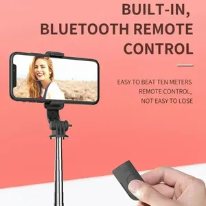 Hot Selfie Stick Direct Broadcast Beauty Fill Light Draagbare All-In-One Statief Houder