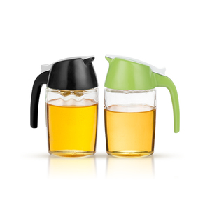 Thiết kế mới hiện đại sang trọng cao cấp nhỏ Vòng thủy tinh Ong Mật Ong Cà Phê <span class=keywords><strong>Syrup</strong></span> Dispenser chai hoặc Jar cho mật ong - Product Image 1