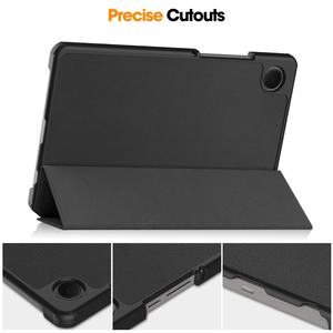 Funda 2023 para Samsung Galaxy Tab A9 8.7 pulgadas X110 X115, Funda de Cuero Premium con Soporte Plegable Triple SM-X110 SM-X115 - Product Image 3