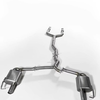 Système d'échappement Catback Performance en Titane avec Silencieux Valvetronic pour Mercedes-Benz C43 C63 AMG W205 3.0T, Commande à Distance des Valves ODM