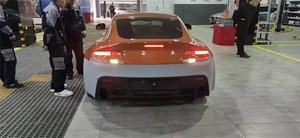 Alerón de Fibra de Carbono Estilo <span class=keywords><strong>F1</strong></span> para <span class=keywords><strong>Aston</strong></span> <span class=keywords><strong>Martin</strong></span> <span class=keywords><strong>Vantage</strong></span> V8, Nuevo, Kit de Carrocería para Parachoques - Product Image 6