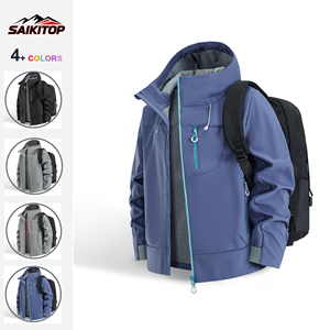 Giacche da Sci Invernali da Uomo Impermeabili Cappotti in Pile Isolati Termici Giacca da Snowboard Parka Impermeabile con Cappuccio - Product Image 1
