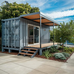 Casa Container Prefabbricata Modulare Elevata da 20 Piedi con Struttura in Acciaio Durevole e Balcone in Acciaio - Product Image 1