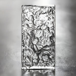 Tinh thể Băng kết cấu ánh sáng kiến trúc truyền dẫn tinh thể gạch phân vùng tường trong suốt Tinh thể thủy tinh gạch - Product Image 1