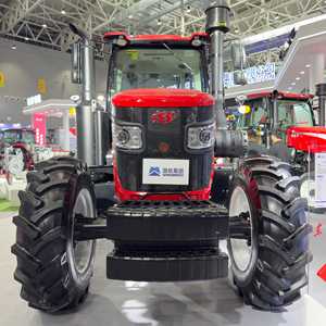 New Red Lnm2004 High-Horsepower Four-Wheel Drive Water and Drought Orchard Climbing Large Plow Tractor - Product Image 2