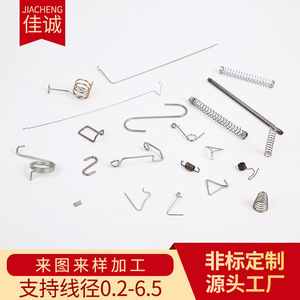 Jiacheng <b>Spring</b> Irregular <b>Springs</b> <b>Compression</b> <b>Spring</b> For Textile Yarn Guides Auto Repair Hydraulics Stainless Steel - Product Image 4
