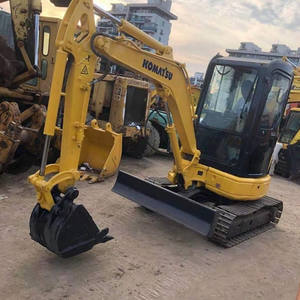 รถขุดไฮดรอลิกขนาดเล็ก JaKomatsu PC35 สำหรับงานก่อสร้าง ลดราคาพิเศษ สภาพดี รถขุดมือสอง PC 35 คุณภาพดี - Product Image 2