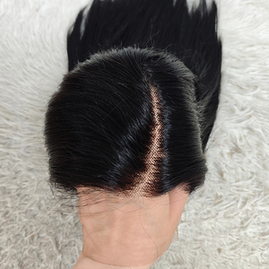 Promotion 72$ Letsfly SDD 13x2 Lace Frontal Wigs 14Inches Pre-pluckes Bone Straight Natural Hair Line Human Hair Wholesales - Product Image 5