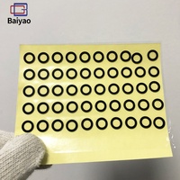 Panel Lensa Kamera OEM untuk Ponsel, Stiker Label Perekat, Pelindung Akrilik Anti Gores, Cetak Sablon Sutra