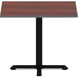 Bases de una sola columna de la serie Alera Hospitality para mesas de conferencias, 27.5 pulgadas de diámetro, 28.5 pulgadas de altura, capacidad de 300 lb, acero negro - Product Image 6