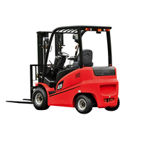 Chariot élévateur électrique à cadre épaissi pour portes, capacité 1000kg-3000kg, batterie lithium-ion en option, pneus pleins, efficacité optimisée