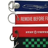 Porte-clés imprimé de luxe YH-WK-0001 Merrow Edge, anneau métallique, personnalisable en 3D, promotionnel, écologique, en nylon imprimé