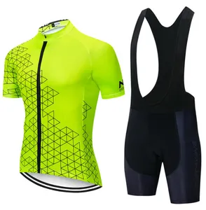 Ensemble de cyclisme professionnel pour hommes et femmes, maillot avec impression, personnalisé, à faire du vélo, vêtements de sport, pour les cyclistes professionnels