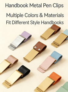 23 Portabolígrafos Retro de Cuero PU con Clip para Cuaderno, 4 Colores, con Anilla Metálica de Latón, Envío Rápido, Listos para Enviar de Fábrica - Product Image 3